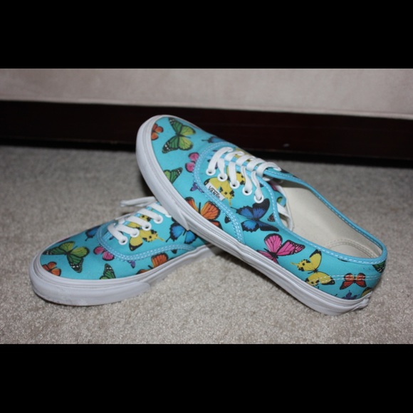womens butterfly vans